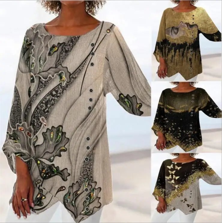 New Fashion Spring Women Blouses Befree Sexy Full Long Sleeve Loose Button Elegant Ruffles Casual Big Large Tops Blouse Shirts
New Fashion Spring Women Blouses Befree Sexy Full Long Sleeve Loose Button Elegant Ruffles Casual Big Large Tops Blouse Shirts