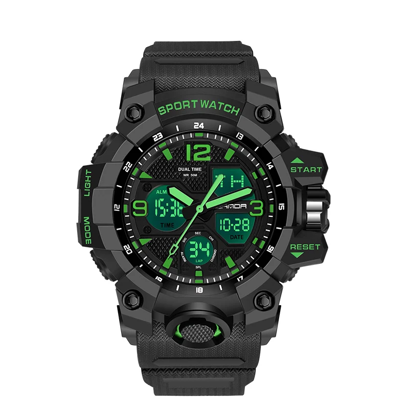 Часы мужские цифровые электронные, спортивные для плавания, дайвинга, бега, водонепроницаемые Модные светодиодные противоударные светящие...
Часы мужские цифровые электронные, спортивные для плавания, дайвинга, бега, водонепроницаемые Модные светодиодные противоударные светящие...