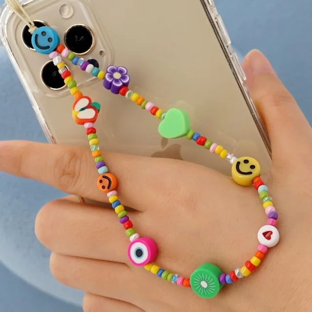 2021 New Popular Fashion Fruit Love Demon Eyes Mobile Phone Chain Soft Pottery Smiley Face Women's Anti-Lost Pendant Jewelry
2021 New Popular Fashion Fruit Love Demon Eyes Mobile Phone Chain Soft Pottery Smiley Face Women's Anti-Lost Pendant Jewelry