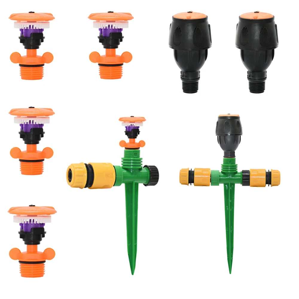 Garden Watering Sprinklers With Plastic Spike Automatic Rotating Watering Grass Lawn 360 Degree Irrigation Farm Sprinkler
Garden Watering Sprinklers With Plastic Spike Automatic Rotating Watering Grass Lawn 360 Degree Irrigation Farm Sprinkler
