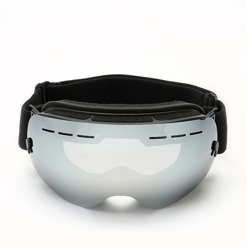 

Large Sphere Ski Goggles TUP Frame Single layer Anti-fog LensSnowmobile Snowboard Goggle Can Put Myopia Glasses