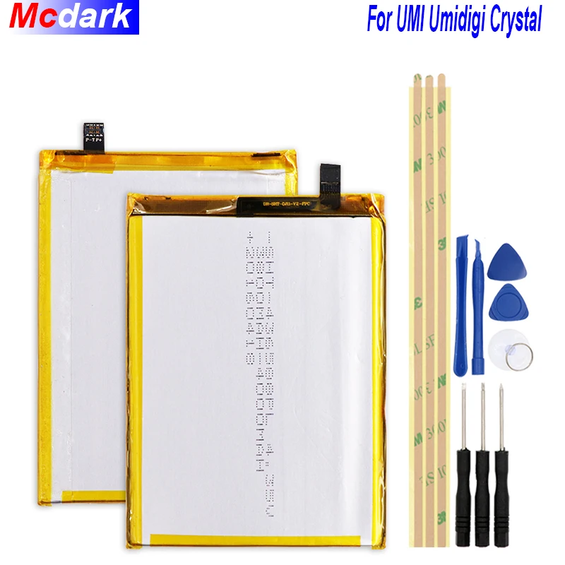 Аккумулятор Mcdark 3000 мА · ч для UMI Umidigi кристаллический высококачественный