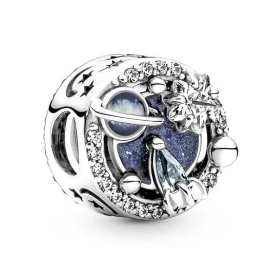 Authentic 925 Sterling Silver Moments A Trip To The Galaxy Charm Bead Fit Women Pan Bracelet & Necklace Jewelry
Authentic 925 Sterling Silver Moments A Trip To The Galaxy Charm Bead Fit Women Pan Bracelet & Necklace Jewelry