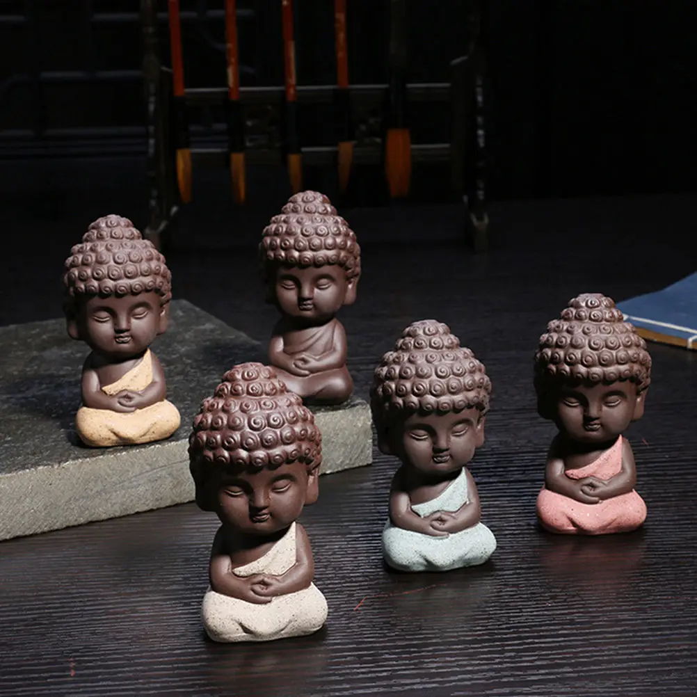 Mini Buddha statue monk figurine tathagata India Yoga Mandala tea pet purple ceramic crafts Zakka decorative ceramic ornaments
Mini Buddha statue monk figurine tathagata India Yoga Mandala tea pet purple ceramic crafts Zakka decorative ceramic ornaments