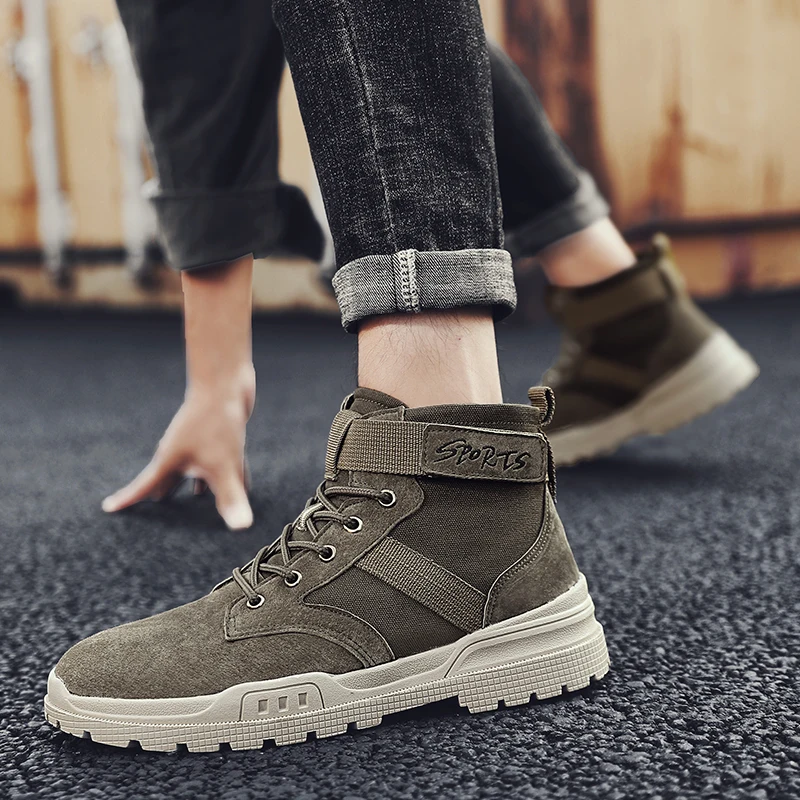 Ocio Sneaker Man Casual Shoe Men Sneakers High Top Sports Shoes Fashion For Men's Winter Boots Mens Leather Footwear
Ocio Sneaker Man Casual Shoe Men Sneakers High Top Sports Shoes Fashion For Men's Winter Boots Mens Leather Footwear