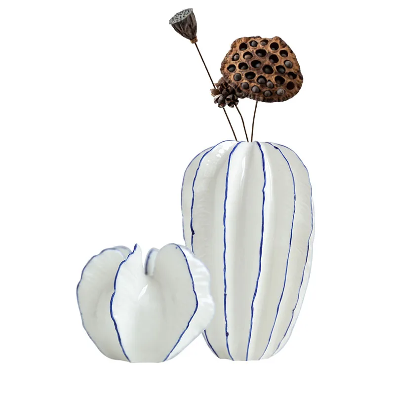 Nordic Contracted Carambola Artware Vase Ceramic Flower Vase Hydroponic Device Desktop European Home Decoration Accessories
Nordic Contracted Carambola Artware Vase Ceramic Flower Vase Hydroponic Device Desktop European Home Decoration Accessories