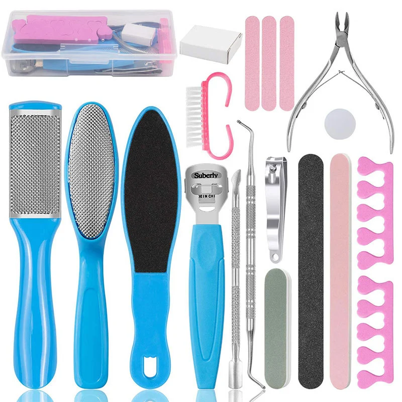 Pedicure Tools Set Professional Foot Care Tools Pedicure Kit Stainless Foot Rasp Foot Dead Skin Remover Manicure Tool Set Makeup
Pedicure Tools Set Professional Foot Care Tools Pedicure Kit Stainless Foot Rasp Foot Dead Skin Remover Manicure Tool Set Makeup