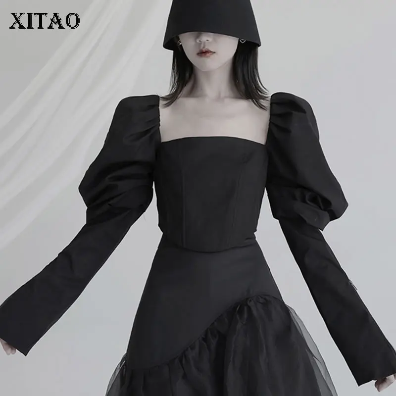 XITAO Patchwork Irregular Solid Blouse Women 2021 Autumn Casual Fashion New Style Temperament All Match Women Clothes GWJ0040
XITAO Patchwork Irregular Solid Blouse Women 2021 Autumn Casual Fashion New Style Temperament All Match Women Clothes GWJ0040