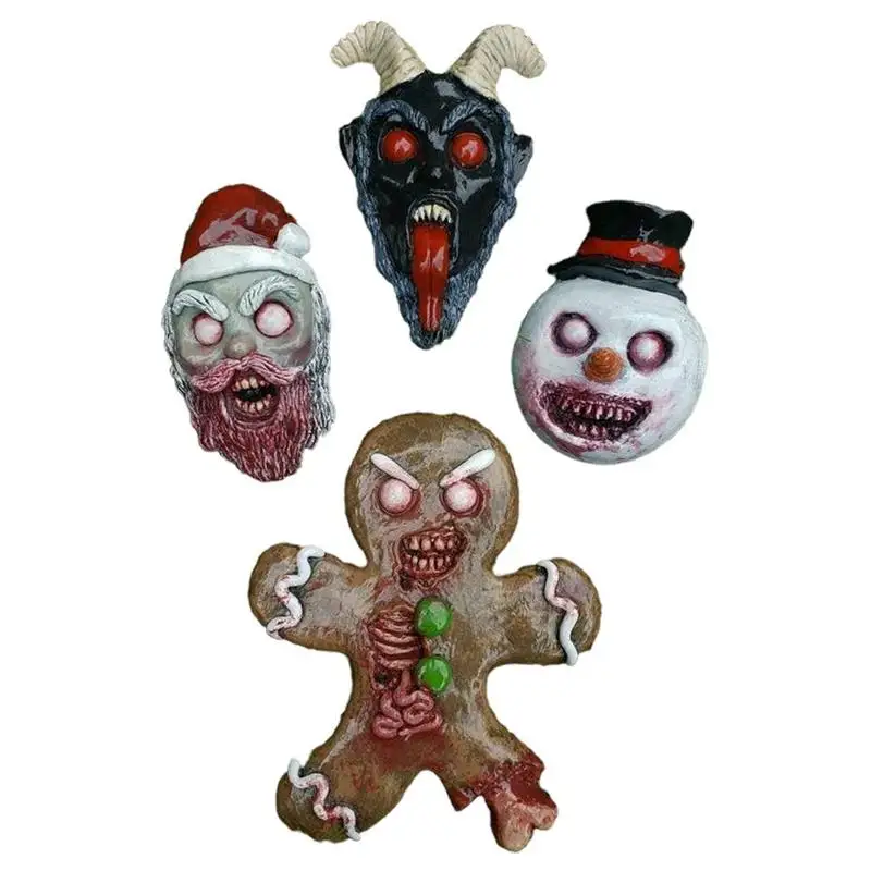 Resin Horror Gingerbread Man Ornaments Santa Snow Beast For Halloween Home Decoration Accessories Garden Decoration Outdoor
Resin Horror Gingerbread Man Ornaments Santa Snow Beast For Halloween Home Decoration Accessories Garden Decoration Outdoor