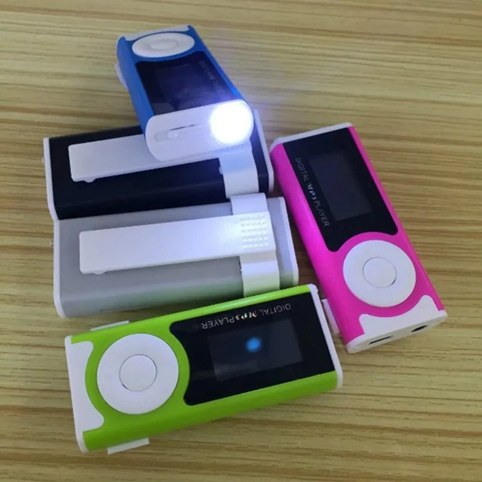 Карта громкоговорителя Walkman с светильник кой Mp3 внешний звук подсветильник