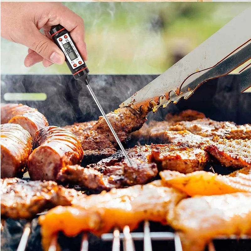 Electronic Digital Food Thermometer Kitchen Oil Thermometer Probe Baking BBQ Thermometer for Kitchen Cooking Tools Accessories
Electronic Digital Food Thermometer Kitchen Oil Thermometer Probe Baking BBQ Thermometer for Kitchen Cooking Tools Accessories