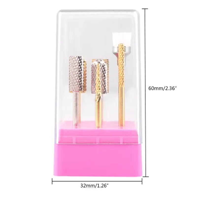 7 Pcs Tungsten Steel Nail Drill Bit Electric Manicure Machine 3/32" Shank Cuticle Clean
7 Pcs Tungsten Steel Nail Drill Bit Electric Manicure Machine 3/32" Shank Cuticle Clean