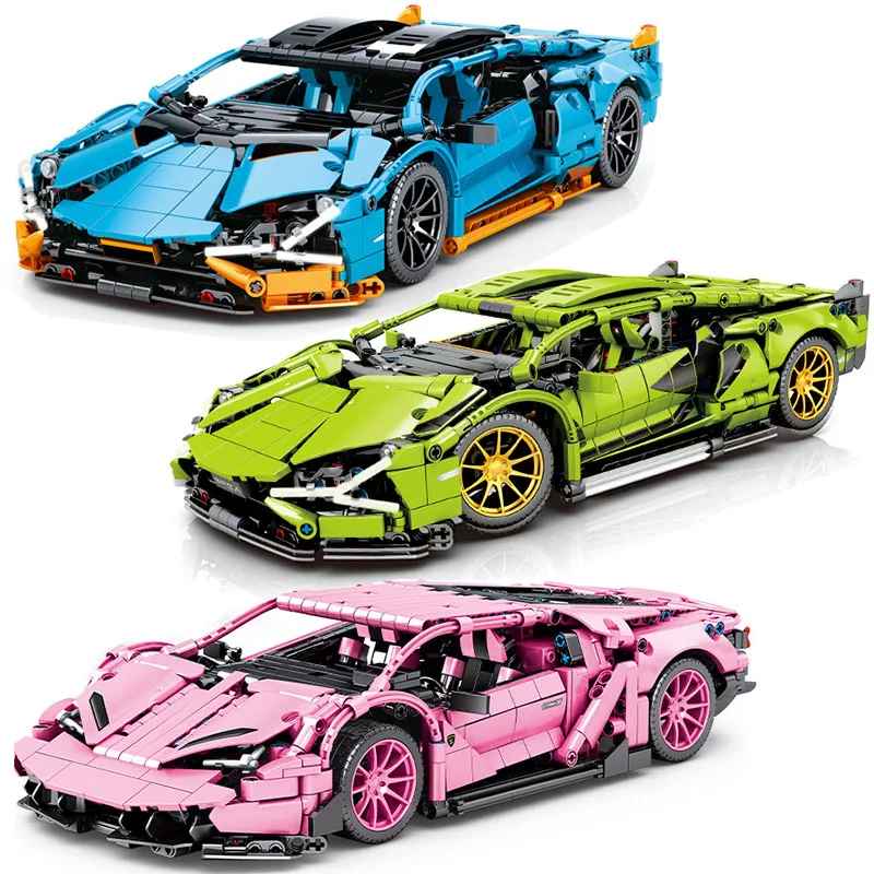 Technical Series Mechanical Lamborghinied Racing Sport Car Model Building Blocks City Speed Vehicle Bricks Toys Boys Adult Gift
Technical Series Mechanical Lamborghinied Racing Sport Car Model Building Blocks City Speed Vehicle Bricks Toys Boys Adult Gift