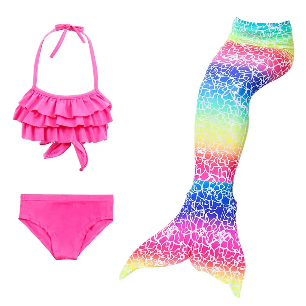 Children Mermaid Swimming Suit 3pcs Mermaid Tails Swimmable Swimsuit Mermaid Costume Clothes Swimwear Bikini Sets For Girls Kids
Children Mermaid Swimming Suit 3pcs Mermaid Tails Swimmable Swimsuit Mermaid Costume Clothes Swimwear Bikini Sets For Girls Kids