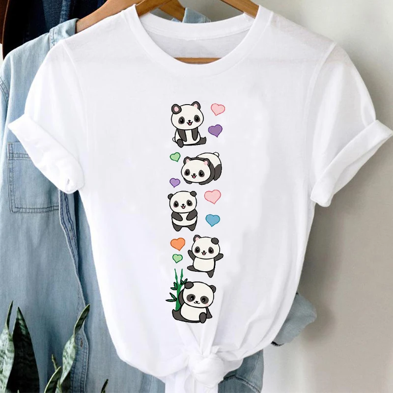 T-shirts Women 90s Fashion Girl Ladies Clothes Spring Summer Cartoon Graphic Panda Tshirt Top Lady Print Female Tee T-Shirt T-s
T-shirts Women 90s Fashion Girl Ladies Clothes Spring Summer Cartoon Graphic Panda Tshirt Top Lady Print Female Tee T-Shirt T-s