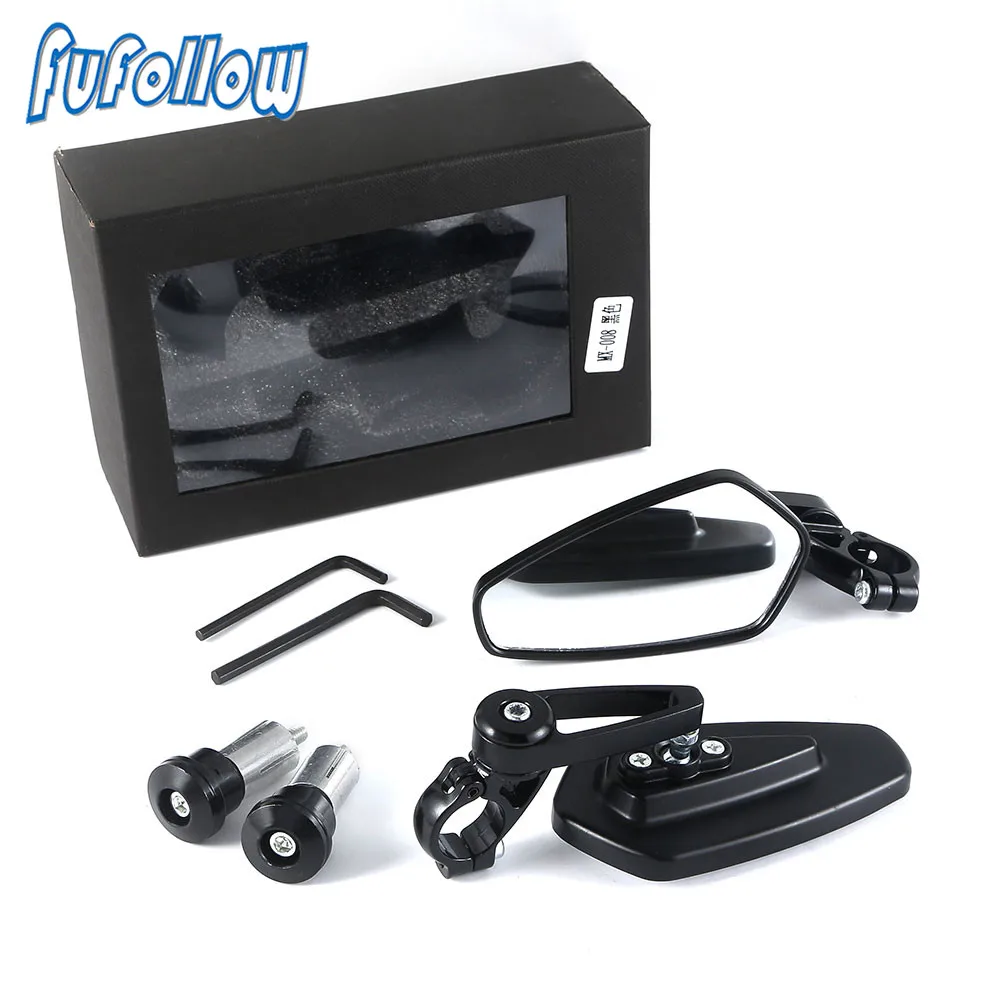 Black CNC Motorcycle Mirror 22mm 7/8'' Handlebar end Rearview Side Bar Mirrors For BMW R nineT Scrambler Urban F800R HP4 S1000R
Black CNC Motorcycle Mirror 22mm 7/8'' Handlebar end Rearview Side Bar Mirrors For BMW R nineT Scrambler Urban F800R HP4 S1000R