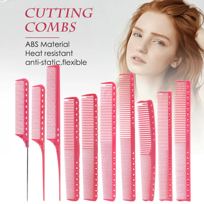 10pcs/set Professional Hairdressing Set Comb Hair Anti-static Tail Comb Salon Hairdresser Cutting Set Comb
10pcs/set Professional Hairdressing Set Comb Hair Anti-static Tail Comb Salon Hairdresser Cutting Set Comb