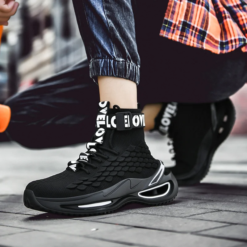 High Top Casual Shoes For Men Comfortable Men's Shoes Designer Board Man Sneakers Outdoor Comfortable Breath Tide Big Size 45 46
High Top Casual Shoes For Men Comfortable Men's Shoes Designer Board Man Sneakers Outdoor Comfortable Breath Tide Big Size 45 46