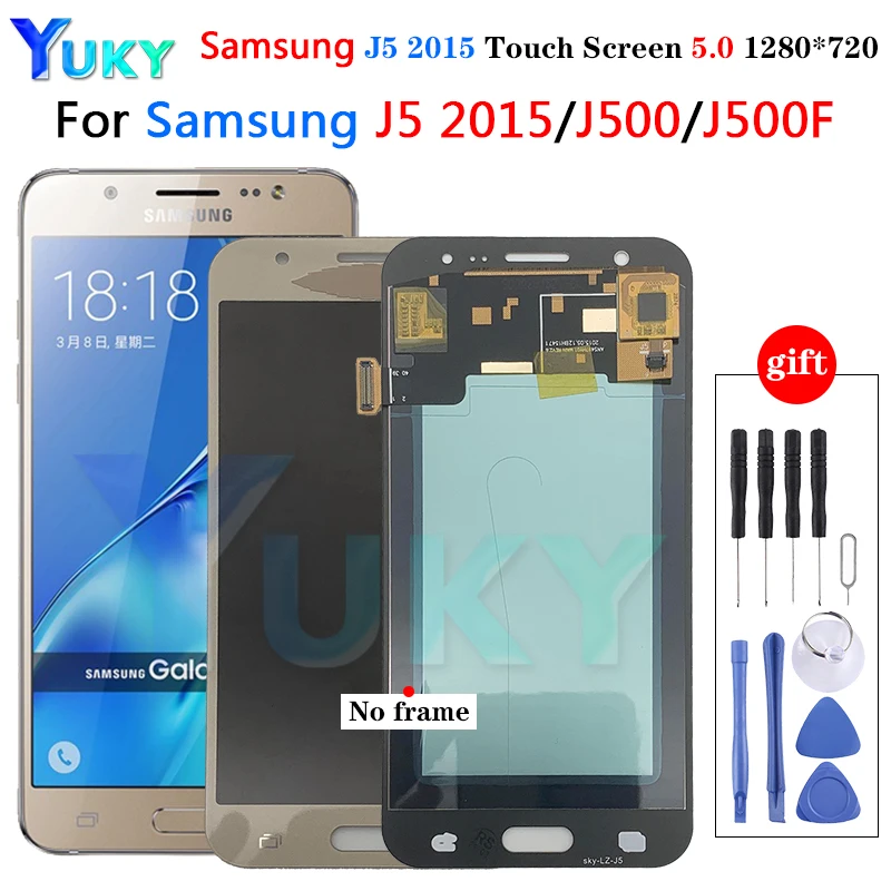 100% Original For SAMSUNG Galaxy J5 J500 J500F J500FN J500M LCD Display Touch Screen Assembly No Deal Pixel
100% Original For SAMSUNG Galaxy J5 J500 J500F J500FN J500M LCD Display Touch Screen Assembly No Deal Pixel