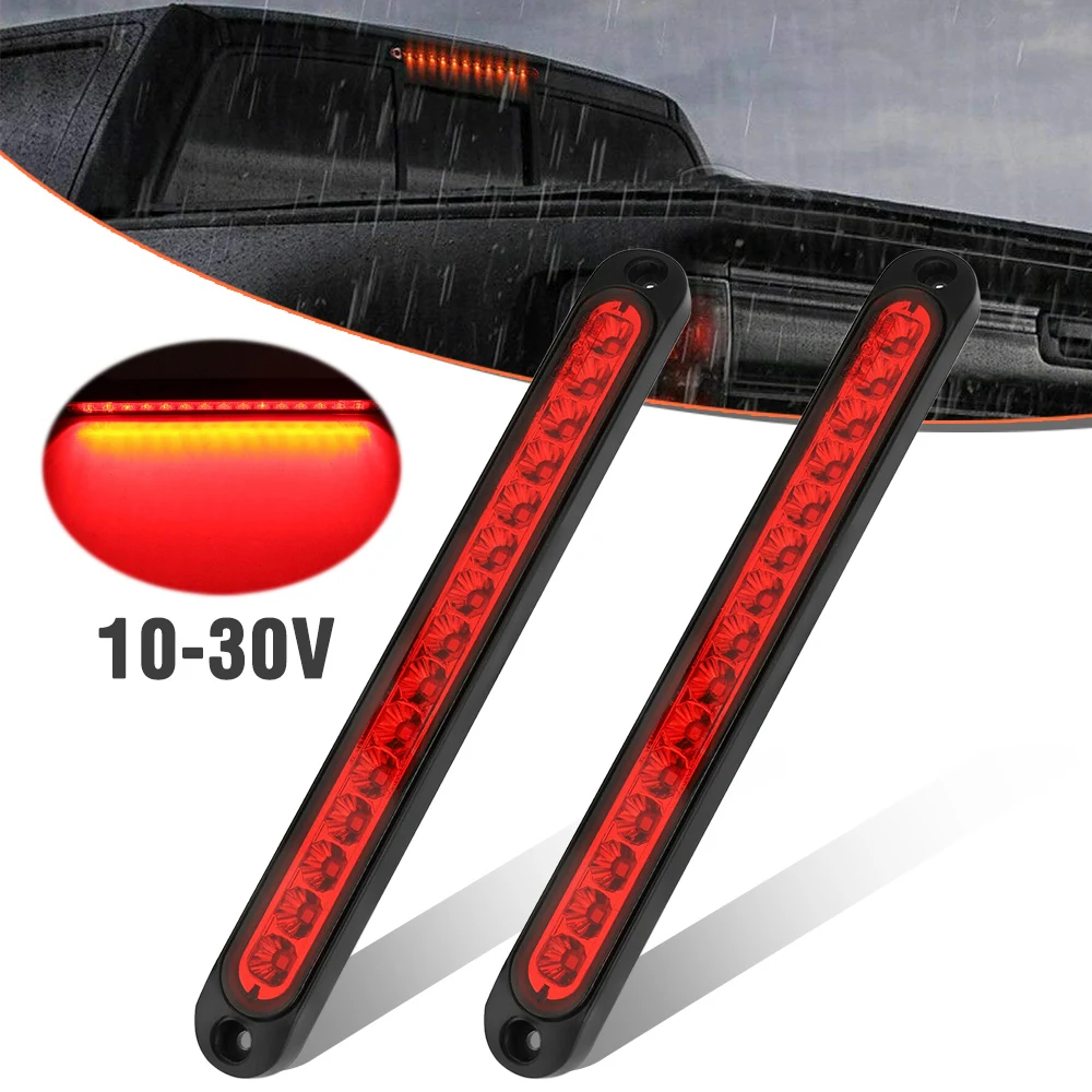 2x Trailer Brake Light Bar 24V LED Truck Rear Warning Signal High Mount Stop Fog Lamp Tail Lights Submersible Auto Indicator ATV
2x Trailer Brake Light Bar 24V LED Truck Rear Warning Signal High Mount Stop Fog Lamp Tail Lights Submersible Auto Indicator ATV