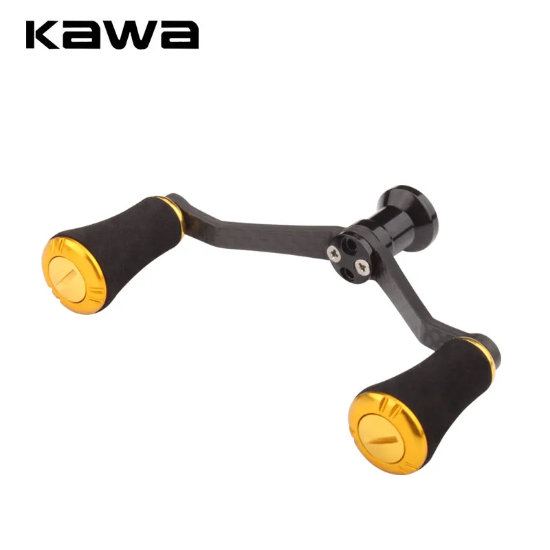 Kawa 1pc Fishing Reel Lightweight Carbon Fiber Double Handles with EVA Knobs Suit For D/S Spinning Fishing Tackle Accessory
Kawa 1pc Fishing Reel Lightweight Carbon Fiber Double Handles with EVA Knobs Suit For D/S Spinning Fishing Tackle Accessory