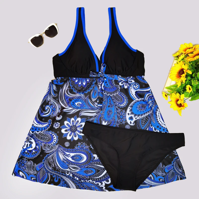 2021 New Super Large Size 8XL Women Summer Sexy Leaves Print Tankini Set Two Piece Hot Spring Seaside Swimsuit Plus Size
2021 New Super Large Size 8XL Women Summer Sexy Leaves Print Tankini Set Two Piece Hot Spring Seaside Swimsuit Plus Size