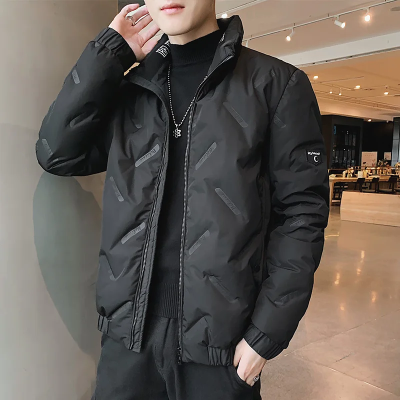 Men's Winter Down Jacket Men 2020 Solid Casual Turn-Down Collar Warm Waterproof Jackets Coat Black Soft Shell Fashion Jacket Men
Men's Winter Down Jacket Men 2020 Solid Casual Turn-Down Collar Warm Waterproof Jackets Coat Black Soft Shell Fashion Jacket Men