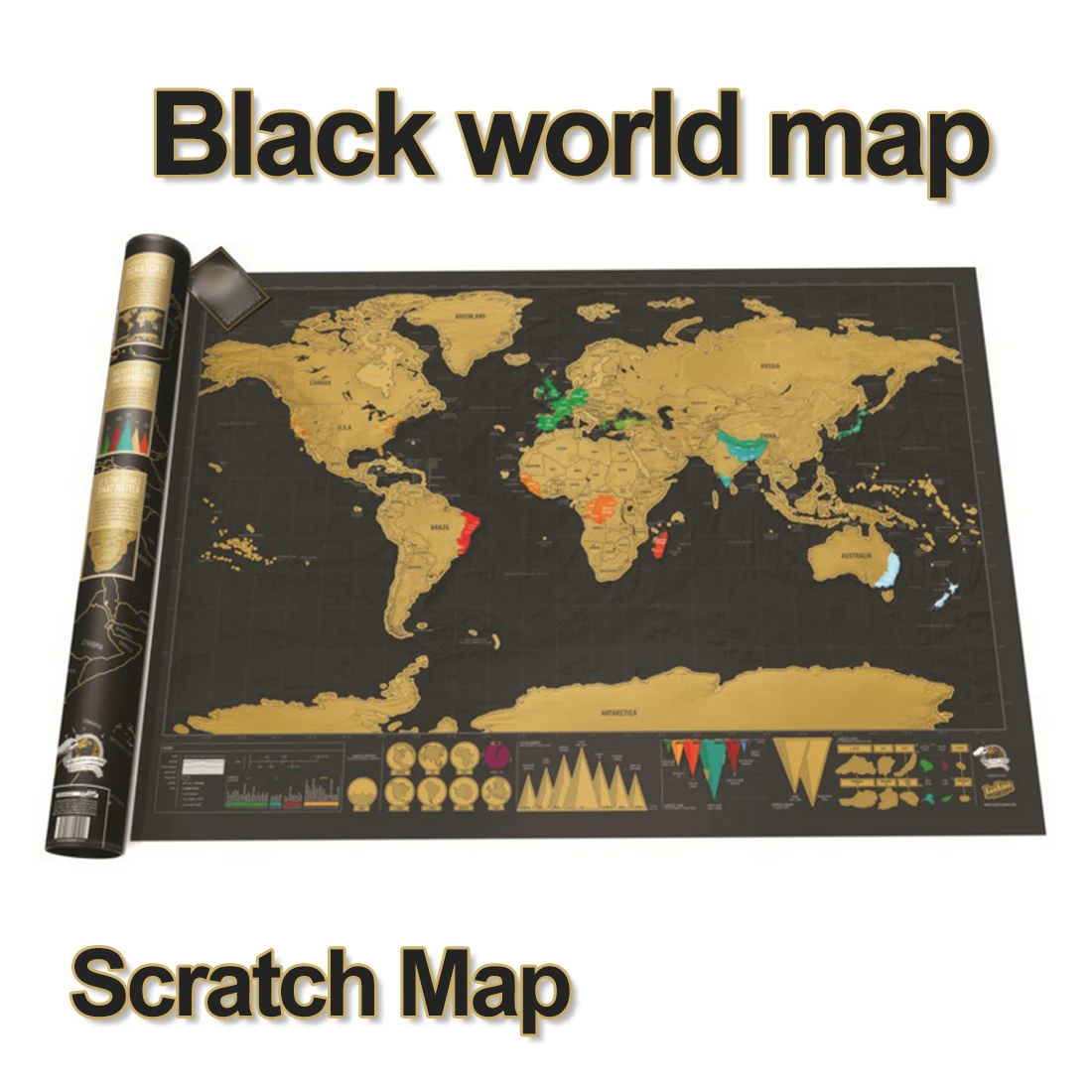NEW 1pc Deluxe Erase World Travel Map Scratch Off World Map Travel Scratch For Map Room Home Office Decoration Wall Stickers
NEW 1pc Deluxe Erase World Travel Map Scratch Off World Map Travel Scratch For Map Room Home Office Decoration Wall Stickers