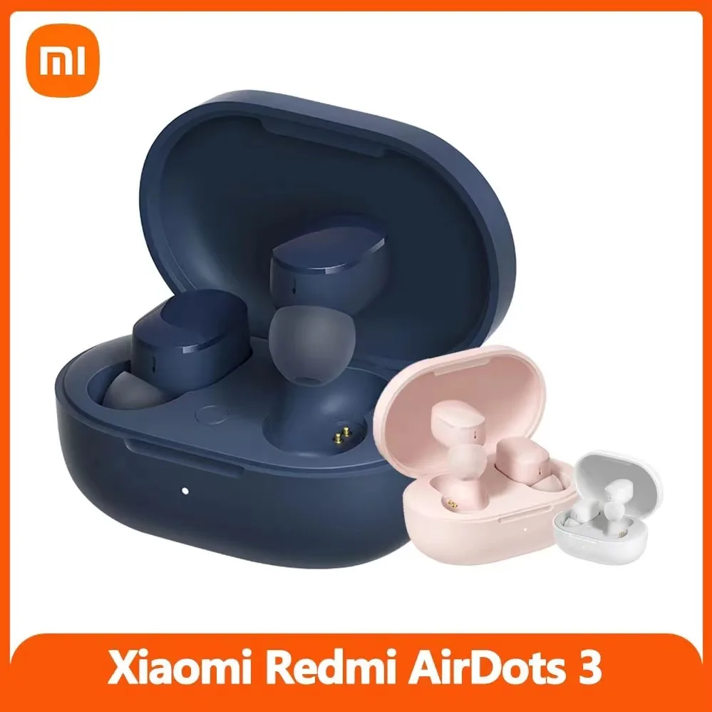 Xiaomi Redmi Airdots 3 Bluetooth 5.2 HD aptX Adaptive Mi True Wiressless Earbuds Airdots3 Sports Earphones With Mic Waterproof
Xiaomi Redmi Airdots 3 Bluetooth 5.2 HD aptX Adaptive Mi True Wiressless Earbuds Airdots3 Sports Earphones With Mic Waterproof