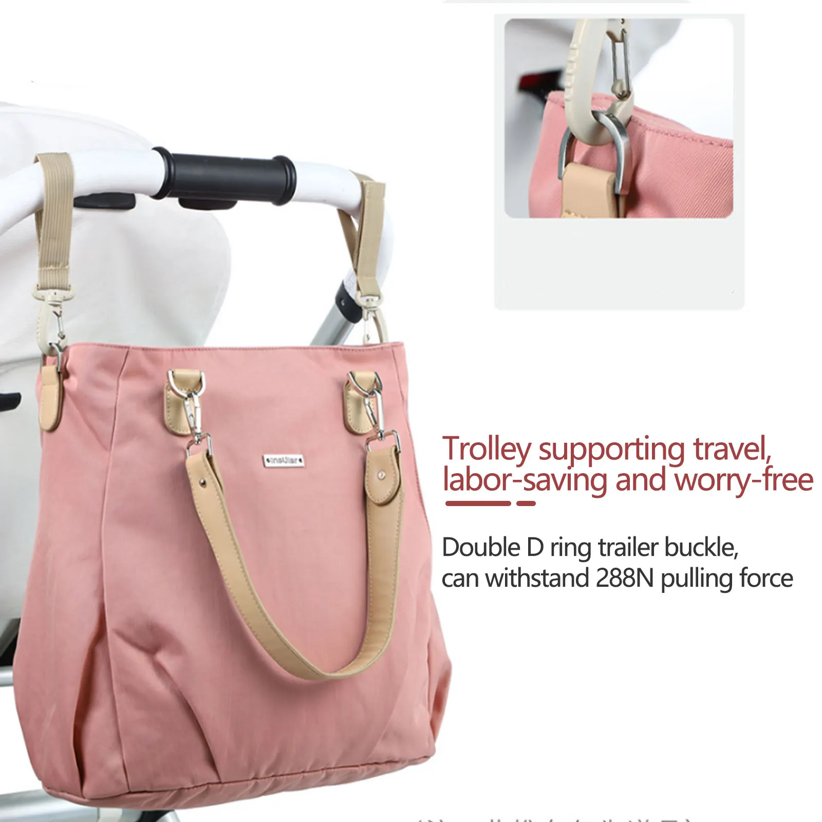 Mommy Diaper Bags Large Capacity Portable Travel Mom Stroller Shoulder Bag Totes Waterproof Baby Nursing Nappy Bag for Baby Care
Mommy Diaper Bags Large Capacity Portable Travel Mom Stroller Shoulder Bag Totes Waterproof Baby Nursing Nappy Bag for Baby Care