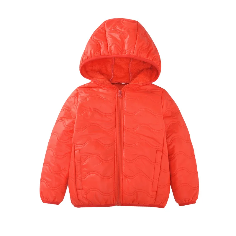 INS HOT Baby boys and girl's winter coat children's cotton jacket, light and fleece hooded Pure color wavy quilted cotton parka
INS HOT Baby boys and girl's winter coat children's cotton jacket, light and fleece hooded Pure color wavy quilted cotton parka