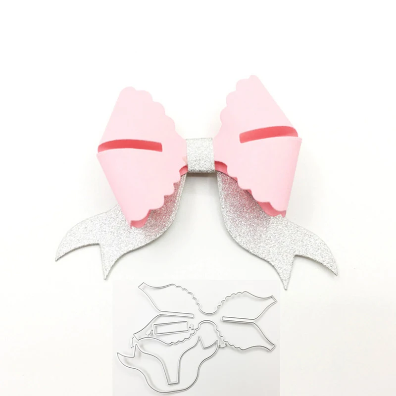 Bowknot режущие штампы новые для резки металла тиснение папки трафареты шаблоны