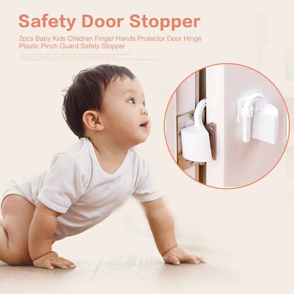 2pcs Door Safety Lock Cabinet Straps Baby Security Figure Protector Door Stopper Clip Safety Anti Pinch Hand Toddler Baby Care
2pcs Door Safety Lock Cabinet Straps Baby Security Figure Protector Door Stopper Clip Safety Anti Pinch Hand Toddler Baby Care