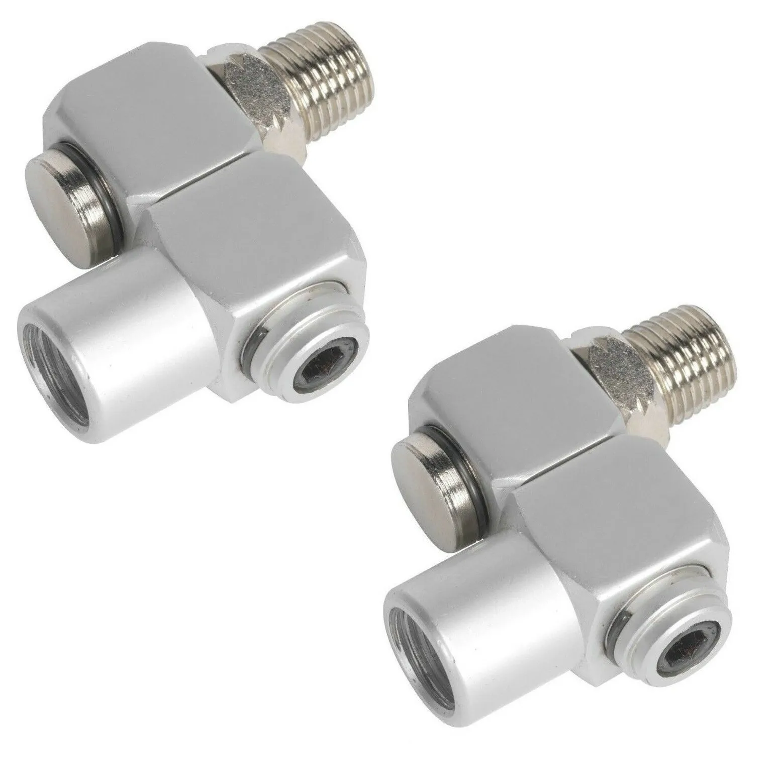 2PC 1/4\\'\\' Swivel Air Connector SWIVELS 360 Degrees Air Tool Air Lead Hose For All Corresponding Air Tools
2PC 1/4\\'\\' Swivel Air Connector SWIVELS 360 Degrees Air Tool Air Lead Hose For All Corresponding Air Tools