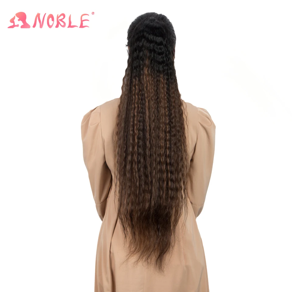 Noble Star Long Curly Ponytail Hair 30 Inch Synthetic Drawstring Ponytail Clip in Hairpiece Ombre Color For Women Free Shipping
Noble Star Long Curly Ponytail Hair 30 Inch Synthetic Drawstring Ponytail Clip in Hairpiece Ombre Color For Women Free Shipping