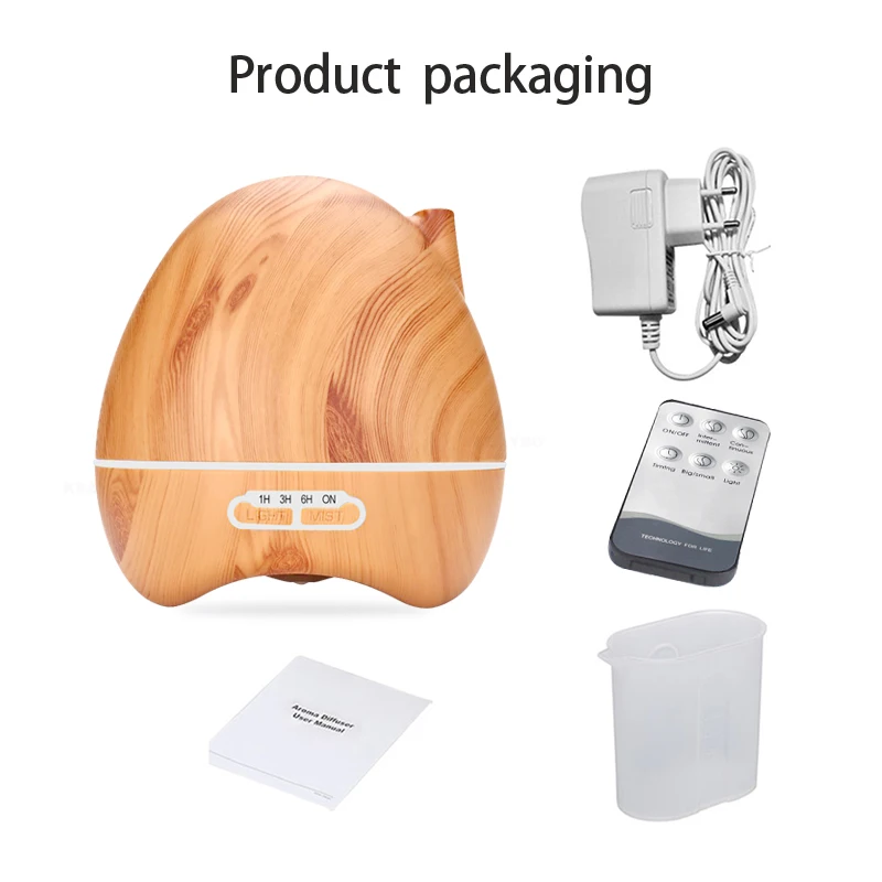 KBAYBO 300ML Aromatherapy essential oil humidifier with remote control, electric wood grain ultrasonic purifier with 7 color LED
KBAYBO 300ML Aromatherapy essential oil humidifier with remote control, electric wood grain ultrasonic purifier with 7 color LED