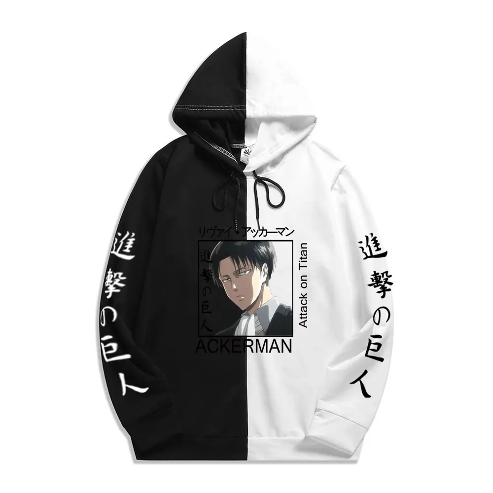 Anime Attack On Titan Men 2021 Oversized Hoodie Double Color 100%Cotton Hoodies Sweatshirt Harajuku Thin Tracksuit Men One Piece 
Anime Attack On Titan Men 2021 Oversized Hoodie Double Color 100%Cotton Hoodies Sweatshirt Harajuku Thin Tracksuit Men One Piece