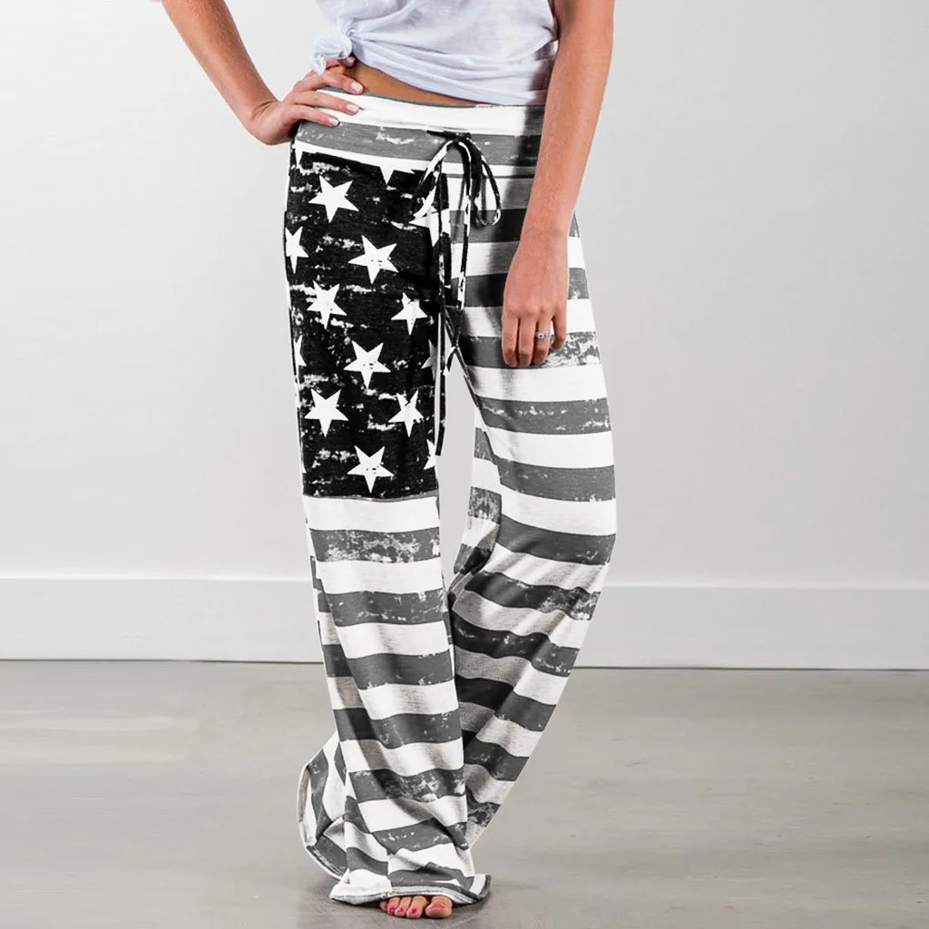 Women Trousers Floral American Flag Drawstring Plus Size Academy Pants Wide Leg Leggings Casual Pants Fashion Trousers Pants
Women Trousers Floral American Flag Drawstring Plus Size Academy Pants Wide Leg Leggings Casual Pants Fashion Trousers Pants