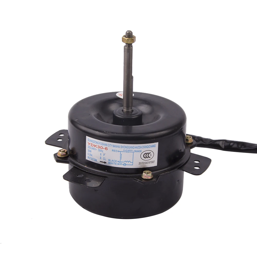 YDK-30-6 внешний асинхронный двигатель для кондиционера воздуха с винтовым валом 5 мм, 220 В, детали для воздуходувки кондиционера 
YDK-30-6 внешний асинхронный двигатель для кондиционера воздуха с винтовым валом 5 мм, 220 В, детали для воздуходувки кондиционера