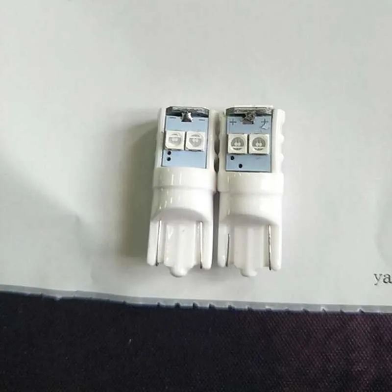 2PCS 2021 T10 W5W WY5W 168 501 2825 Led Super Bright Wedge Parking Steering Side Light Reading Door Bulb Instrument Lamp Bulb
2PCS 2021 T10 W5W WY5W 168 501 2825 Led Super Bright Wedge Parking Steering Side Light Reading Door Bulb Instrument Lamp Bulb