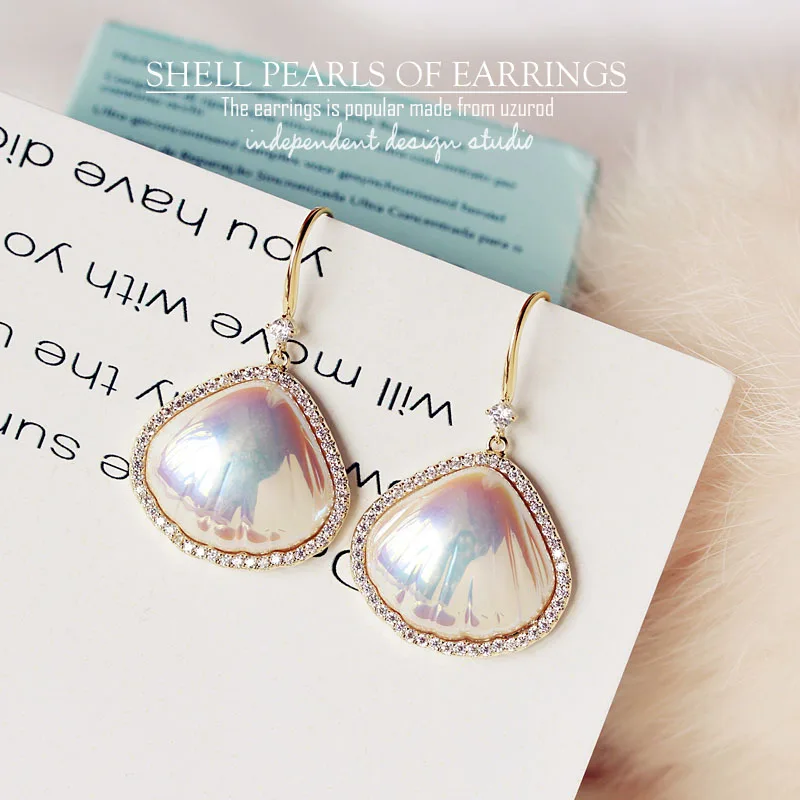 Fashion Simple Shell shape Pearl Drop Earrings Dangle Earrings Women Jewelry Pretty Lovely Gold Color Feminine Look daily Wear
Fashion Simple Shell shape Pearl Drop Earrings Dangle Earrings Women Jewelry Pretty Lovely Gold Color Feminine Look daily Wear