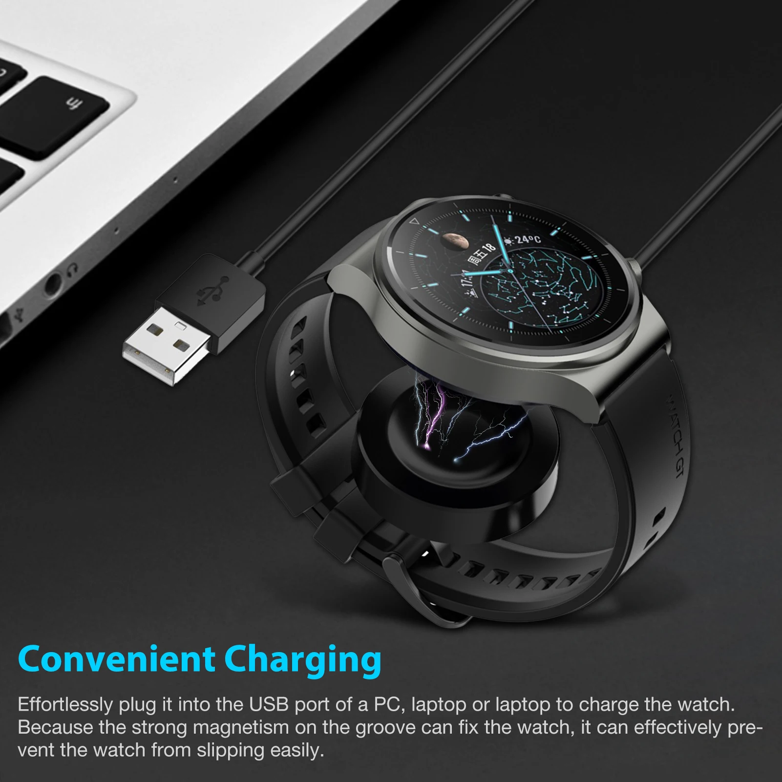 Intelligent Watch Charger Charging Dock For Huawei GT2 PRO Smart Watch Magnetic Suction Wireless Charger Adapter
Intelligent Watch Charger Charging Dock For Huawei GT2 PRO Smart Watch Magnetic Suction Wireless Charger Adapter