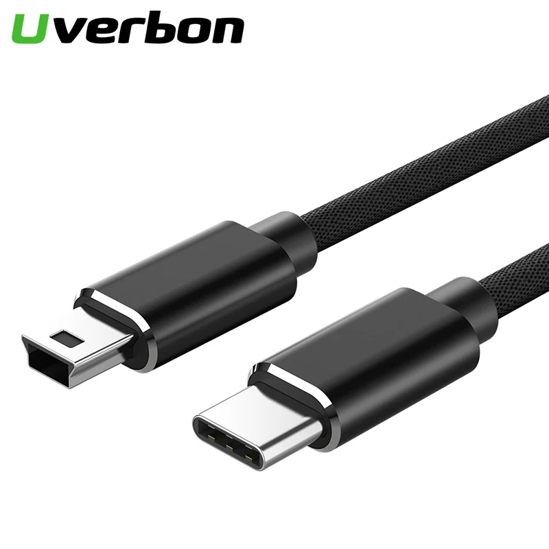 USB Type C к Mini кабель для быстрой зарядки USB2.0 зарядный передачи данных синхронизации