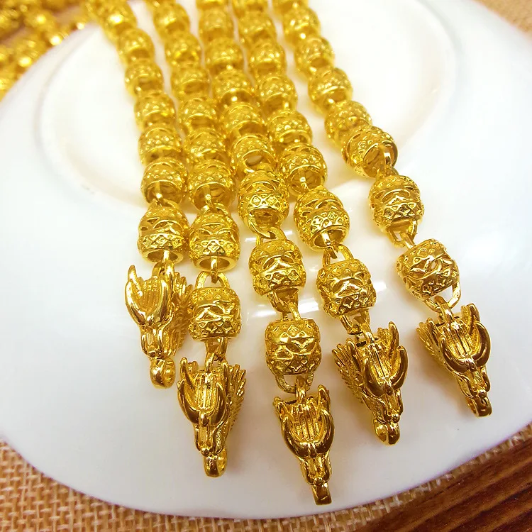 Massive Olives Beads Chain 18ct 18K Gold Mens Necklace Vintage Jewelry Statement Accessories
Massive Olives Beads Chain 18ct 18K Gold Mens Necklace Vintage Jewelry Statement Accessories