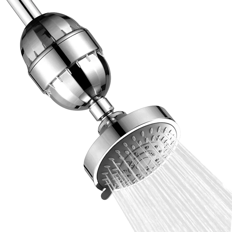 Shower Head and Filter for Hard Water 15 Stage Shower Filter Remove Impurities,5 Spray Mode Water Softener Shower Head
Shower Head and Filter for Hard Water 15 Stage Shower Filter Remove Impurities,5 Spray Mode Water Softener Shower Head