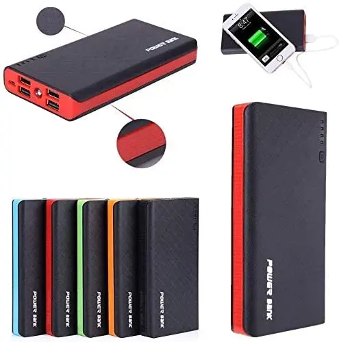 4 USB 50000mAh Mobile Power LED External Backup Battery Charger F Phone (Blue)power
4 USB 50000mAh Mobile Power LED External Backup Battery Charger F Phone (Blue)power