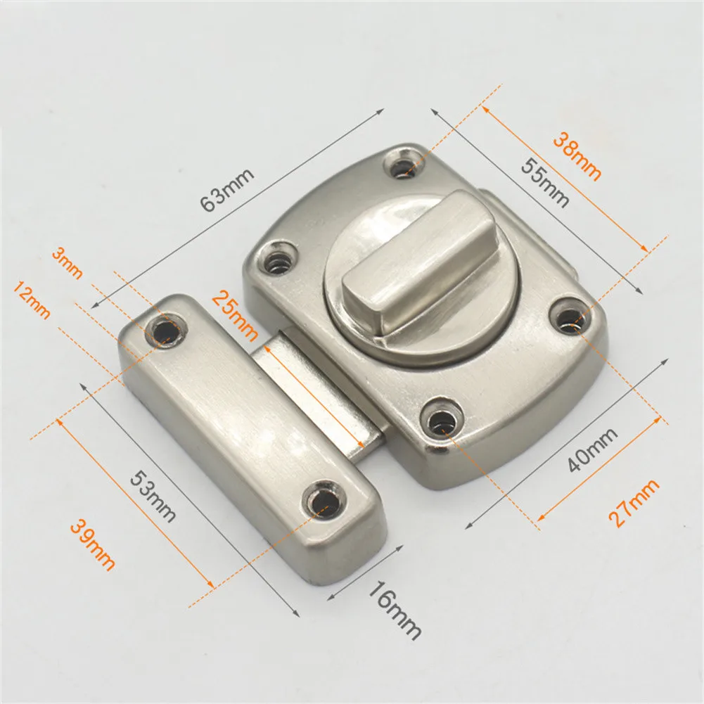Zinc Alloy Bolt With 6 Screws For Cabinet Furniture Universal Cabinet Door Furniture Door Bolts Security Sliding Door Lock Bolts
Zinc Alloy Bolt With 6 Screws For Cabinet Furniture Universal Cabinet Door Furniture Door Bolts Security Sliding Door Lock Bolts