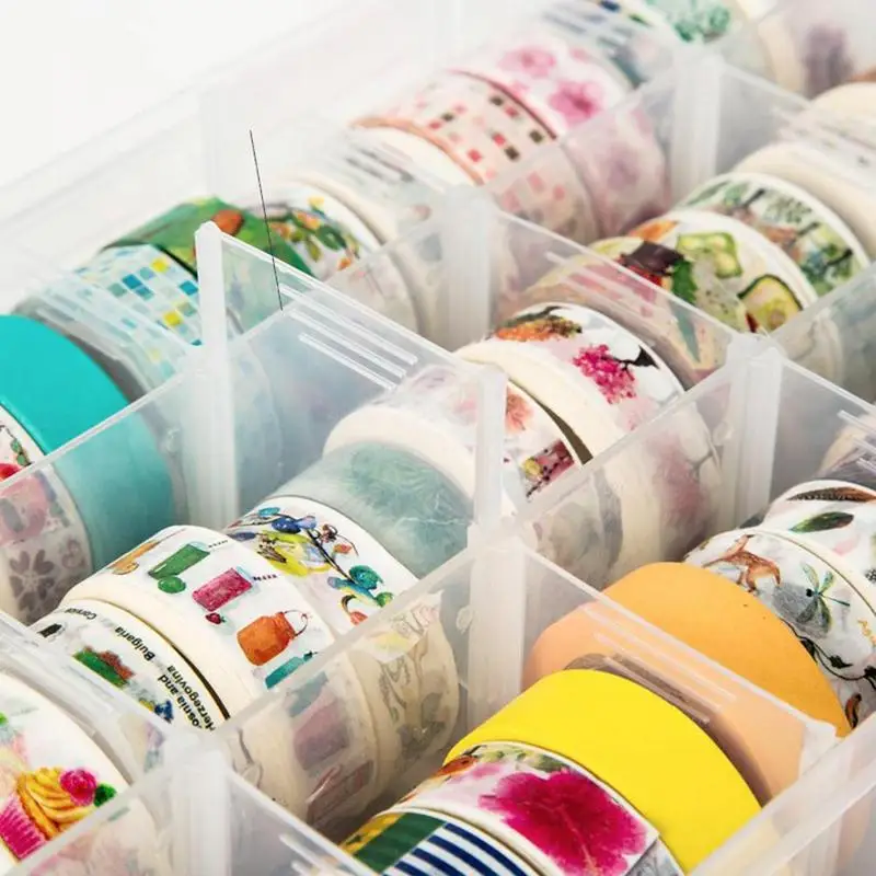 Simple 15 Gongge paper tape box storage box box simple box hand box accessories transparent stationery account plastic I1T1
Simple 15 Gongge paper tape box storage box box simple box hand box accessories transparent stationery account plastic I1T1