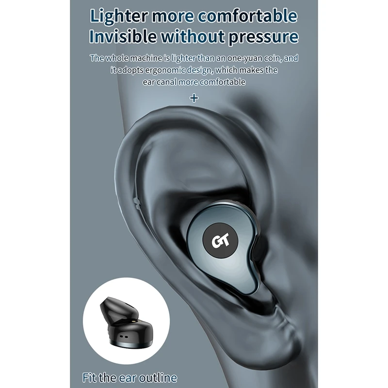 Bluetooth Earphone,T911-M Earphones TWS Wireless Headphone Waterproof Earbuds HiFi Bass Stereo Music Headset
Bluetooth Earphone,T911-M Earphones TWS Wireless Headphone Waterproof Earbuds HiFi Bass Stereo Music Headset