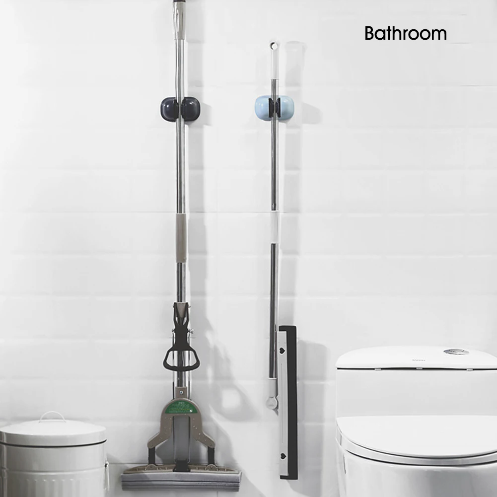 Wall Mounted Mop Holder Broom Hanger Clip Home Goods Seamless Bathroom Home Kitchen Organizer Racks Drop Shipping Shelf
Wall Mounted Mop Holder Broom Hanger Clip Home Goods Seamless Bathroom Home Kitchen Organizer Racks Drop Shipping Shelf